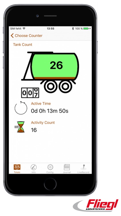 TCB - TankCountingBeacon