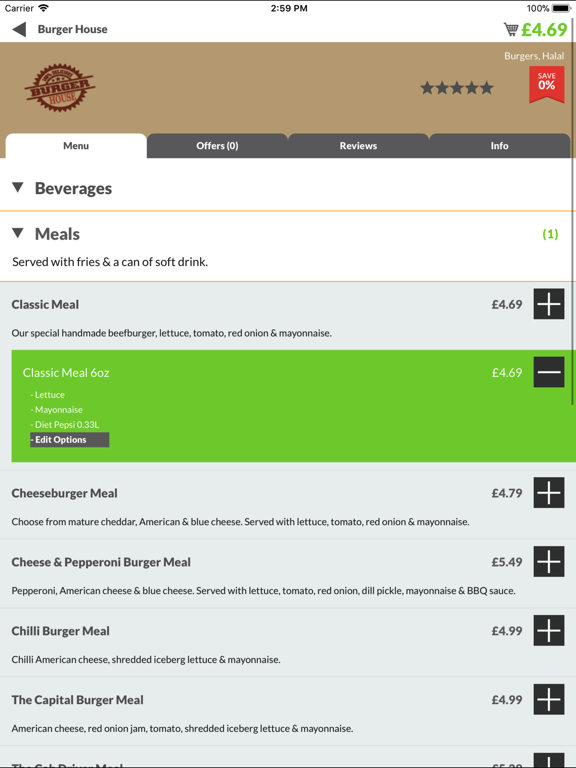 Screenshot #6 pour Burger House