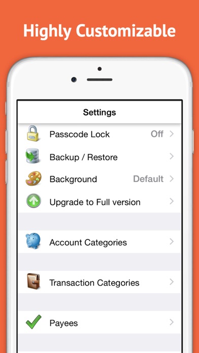 Checkbook Ledger Screenshot