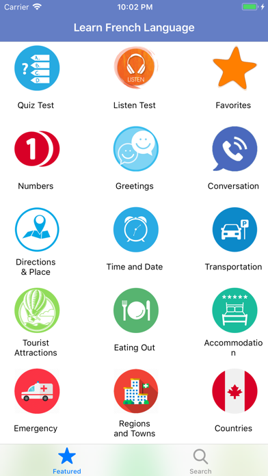 How to cancel & delete Learn French Phrases Words from iphone & ipad 1