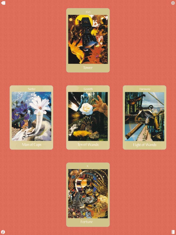 Voyager Tarot iPad screenshot 5 - Entertainment app