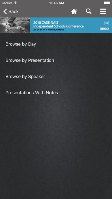 CASE Conference App screenshot 3
