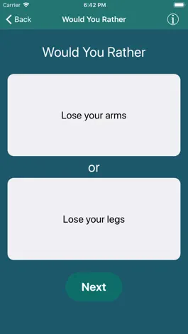 Game screenshot Would You Rather Drinking Game mod apk