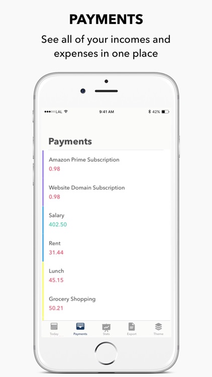 Lemon - Payments tracking