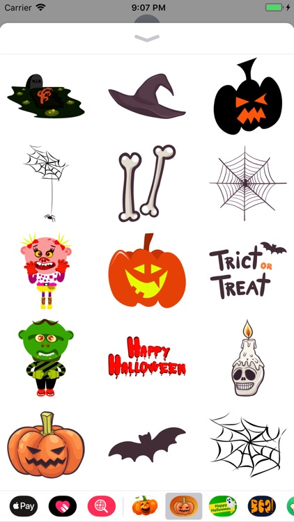 Happy Halloween Magical Emojis