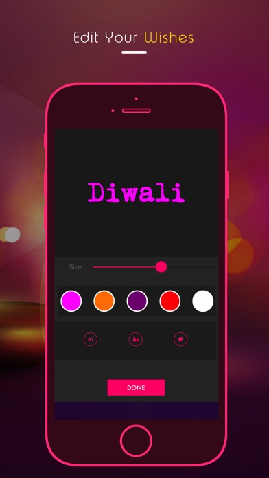 Diwali Greetings & Wishes Card screenshot 3