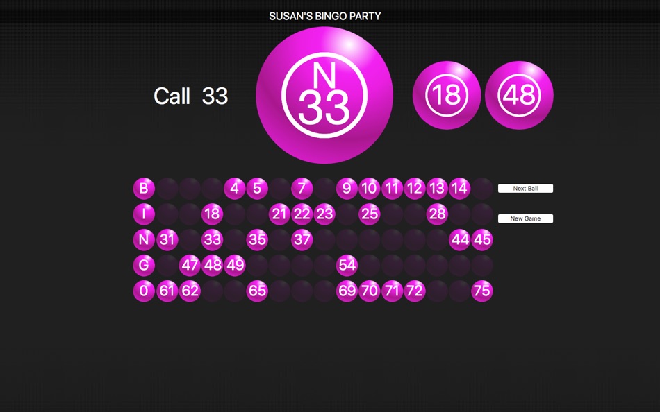 Bingo Caller Machine - 1.2 - (macOS)