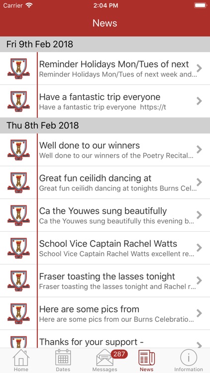 Coatbridge High School screenshot-3