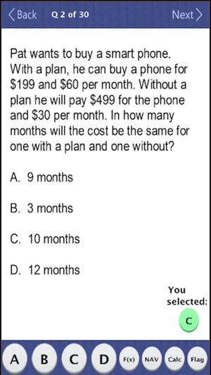 NY Regents Alg I Practice Test(圖3)-速報App