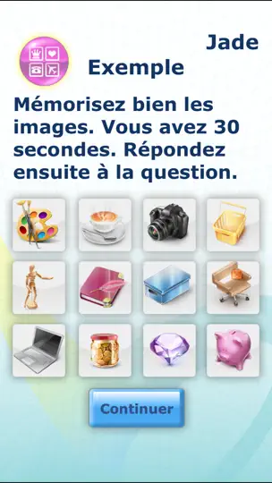 Capture d'écran de Test QI Du Dr Reichel sur iPhone 5