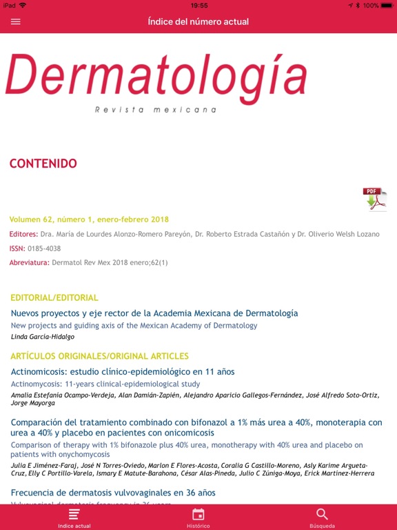 Screenshot #5 pour Dermatología Revista Mexicana