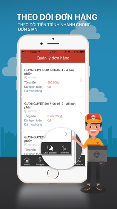 DatHangQuangChau.Com Screenshot