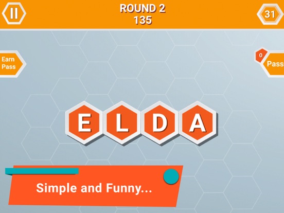 Screenshot #4 pour Word Honeycomb: Play and Learn