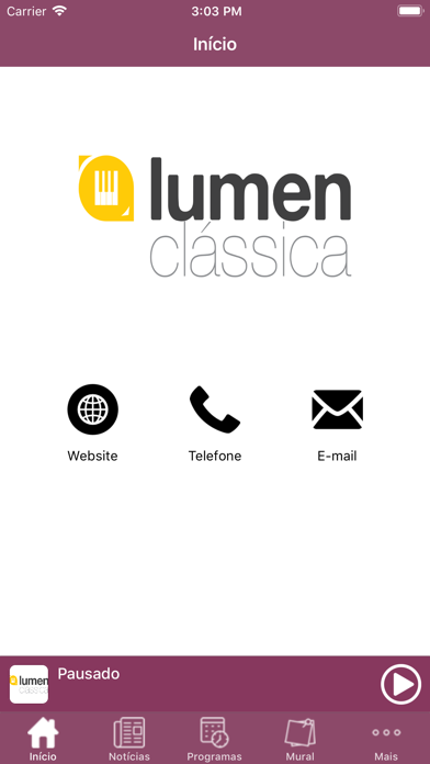 Lumen Clássica screenshot 2