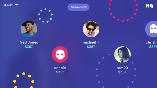 ‎HQ Trivia Screenshot