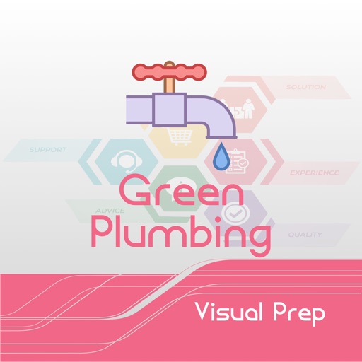 Green Plumbing Visual Prep icon