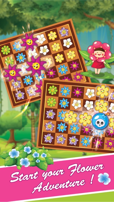 Screenshot #1 pour Blossom Flower Garden Match 3