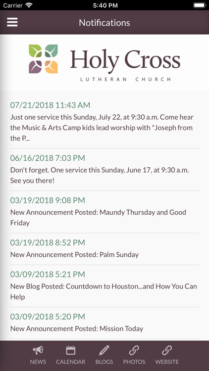 Holy Cross Lutheran Wheaton IL screenshot-4