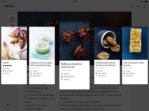 ELLE à table : idées recettes screenshot 3