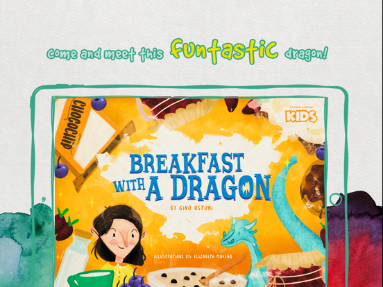 Screenshot #4 pour Breakfast with a Dragon Story tale kids Book Game