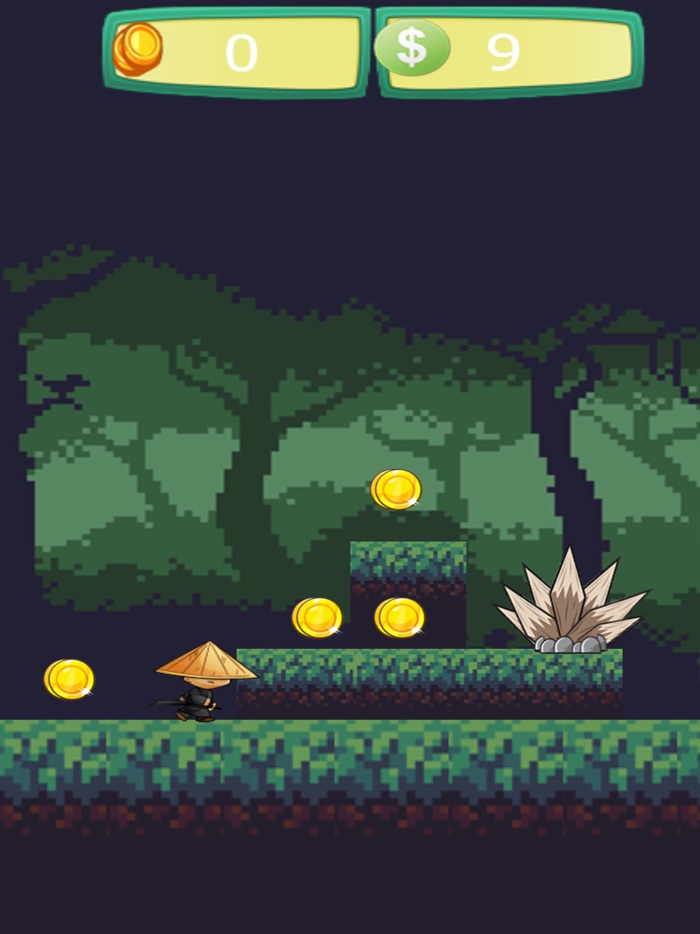 忍者-跑酷忍者跳跃