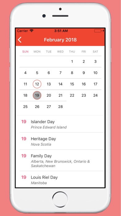 Canada Statutory Holidays 2024 screenshot 3