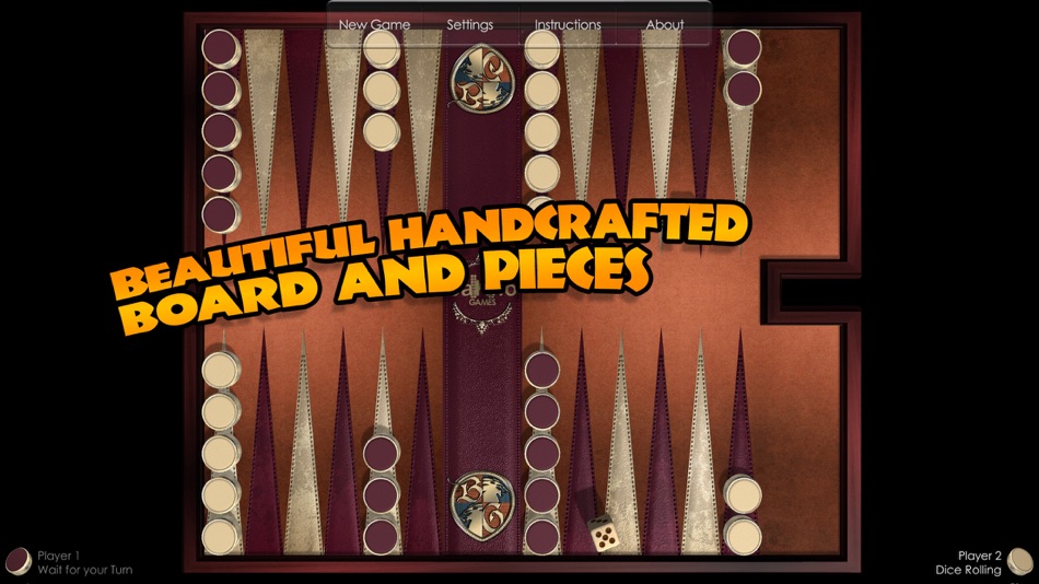 #2. Backgammon.. (iOS) 由: baKno Games