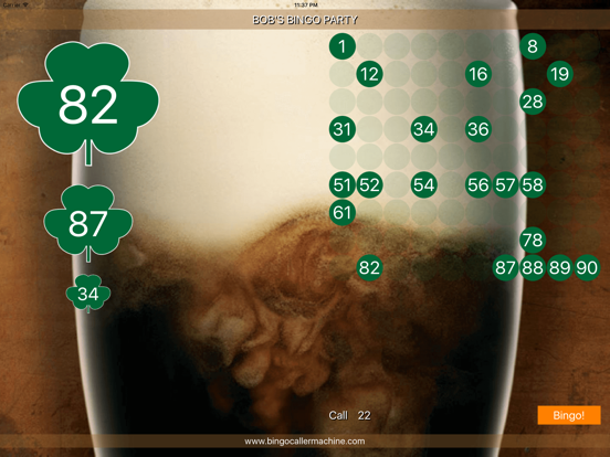 Bingo Caller Machine iPad app afbeelding 2