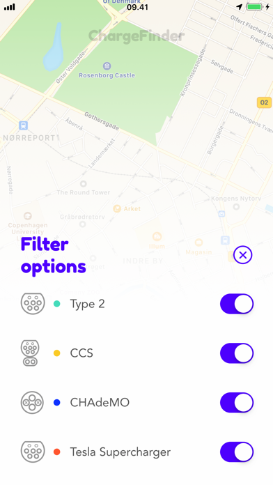 ChargeFinder Screenshot