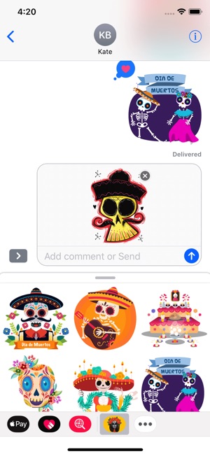Dia De Muertos Reborn Stickers(圖3)-速報App