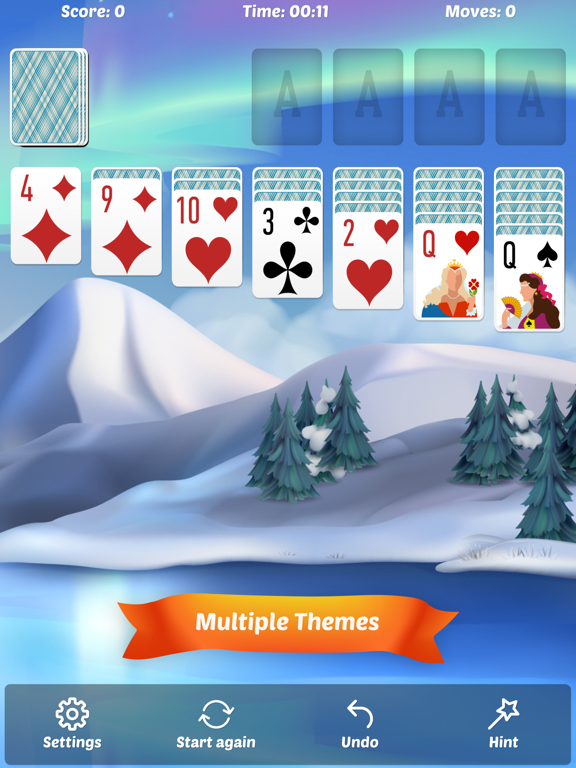 Screenshot #5 pour Solitaire Card Game Deluxe