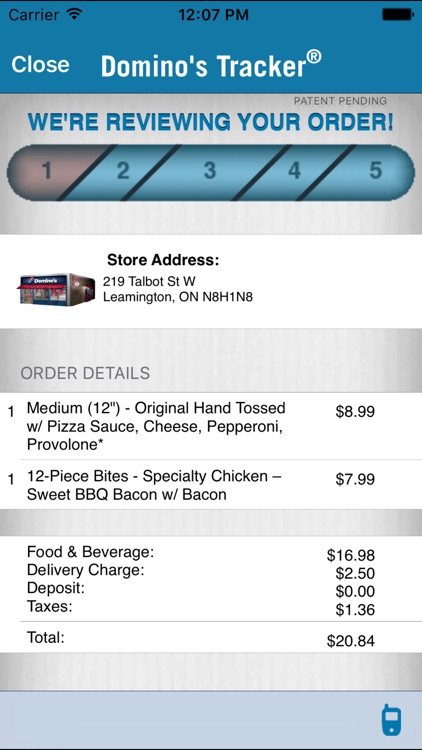 Domino's Canada screenshot-3