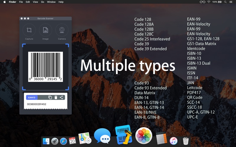 Screenshot #1 pour Barcode scanner and reader