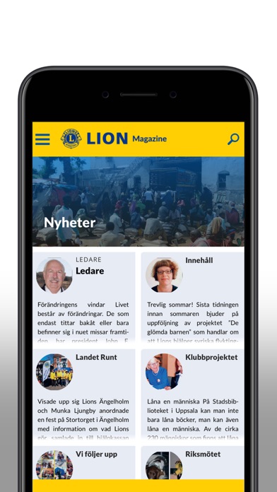 LION Magazine Sverige screenshot 2