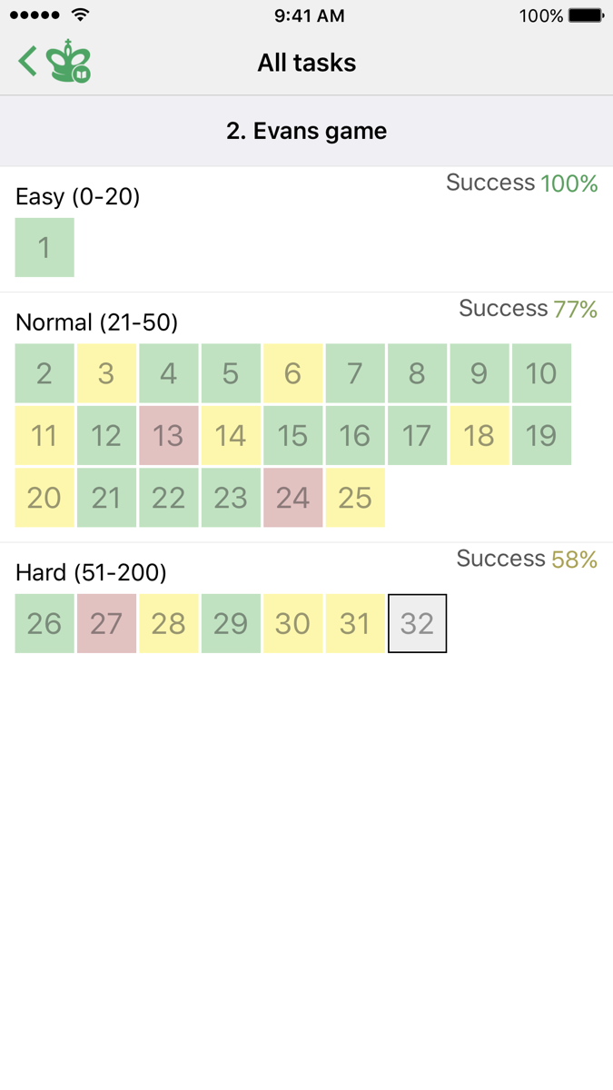 Chess Tactics in Open games official gameplay screenshot 7