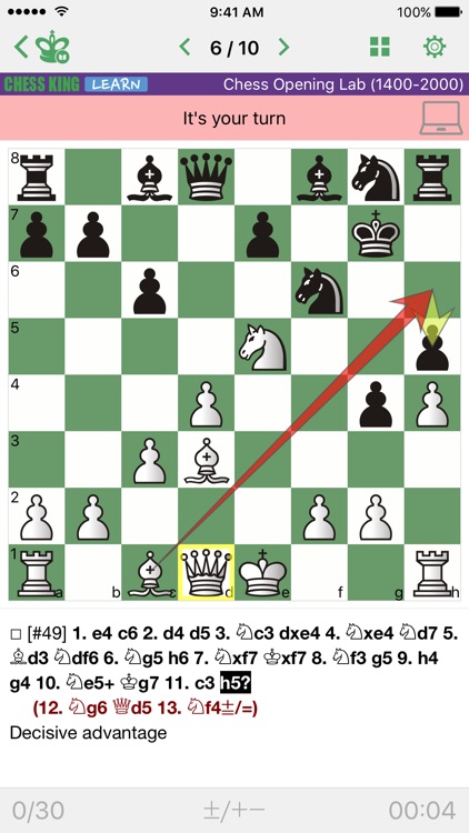 Chess Opening Lab (1400-2000)