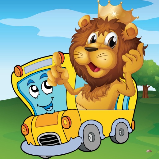 Animal Car Puzzle: Jigsaw Picture Games for Kids icon