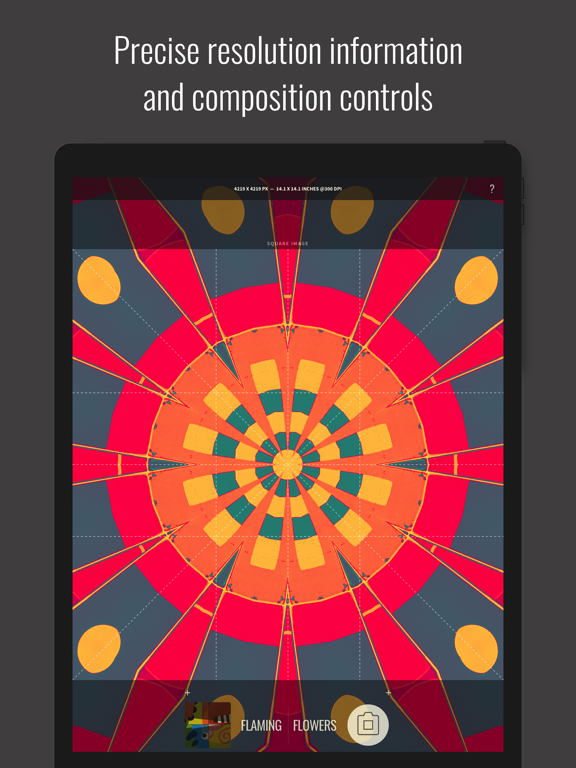 Kaleidomatic iPad screenshot 5 - Photo & Video app