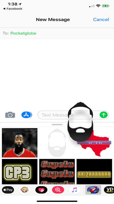 Houston Basketball Sticker App screenshot 4
