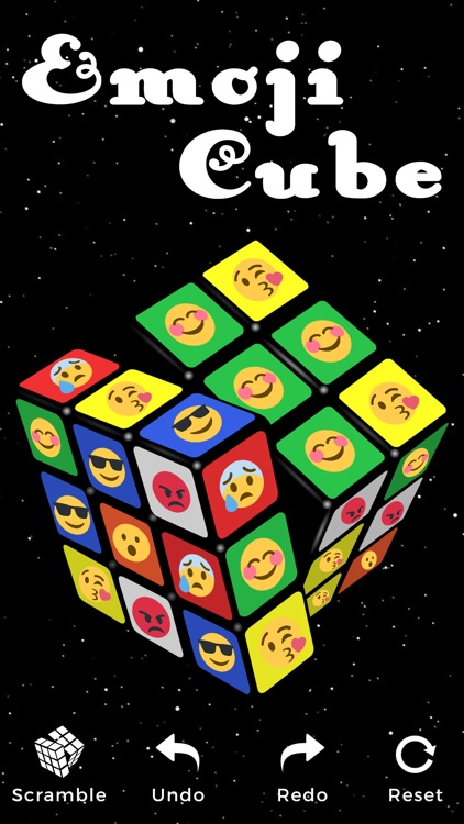 Emoji Cube - Amazing Rubiks Cube Game