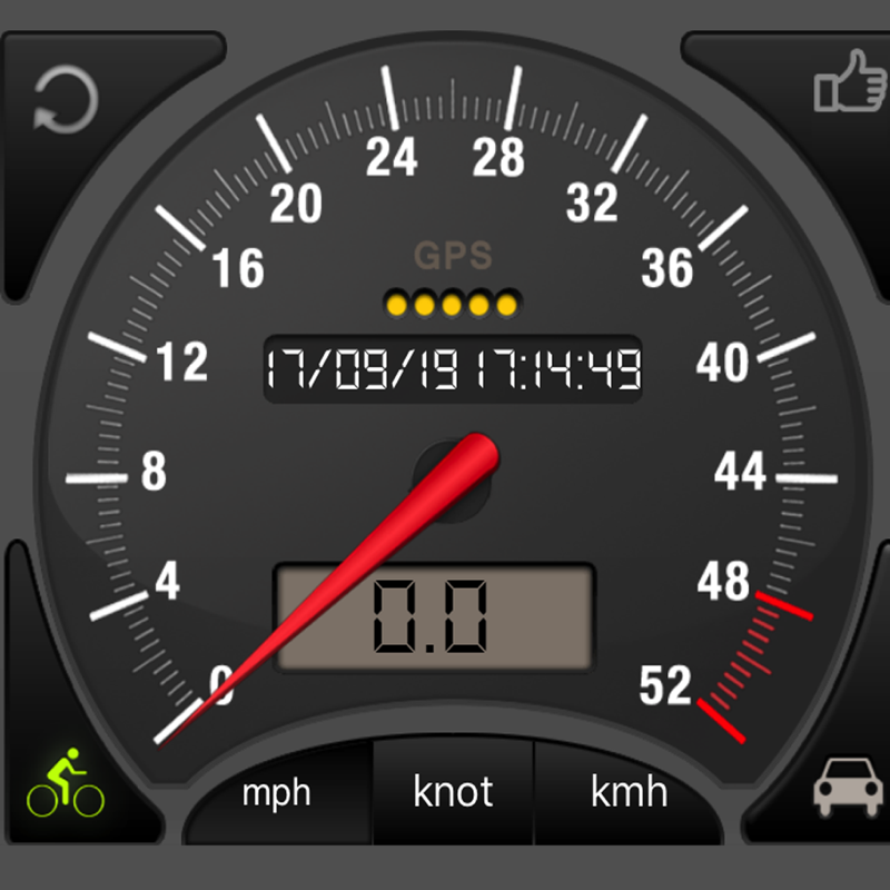 speedmeter kmh speed indicator