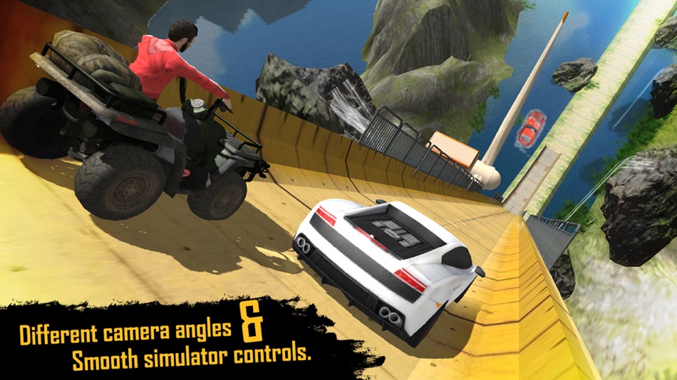 #2. Impossible MegaRamp 3D (iOS) 由: BigCode Games Pvt Ltd