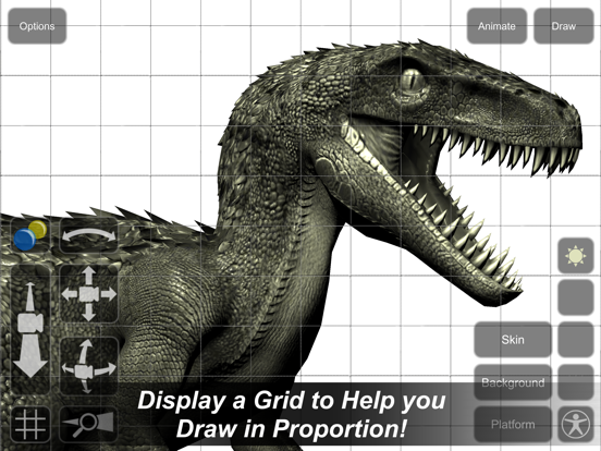 Raptor Mannequin iPad screenshot 4 - Education app