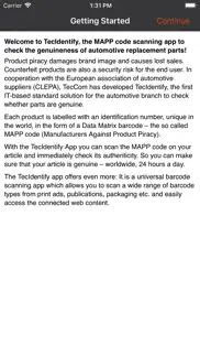 tecidentify: mapp code scanner iphone screenshot 4