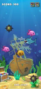 Shark Attack: Battle Fish Game screenshot #2 for iPhone