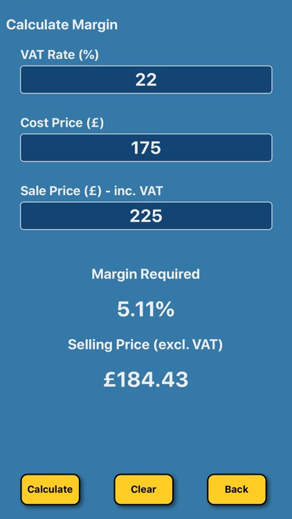 Gross Margin / Markup Calc screenshot-3