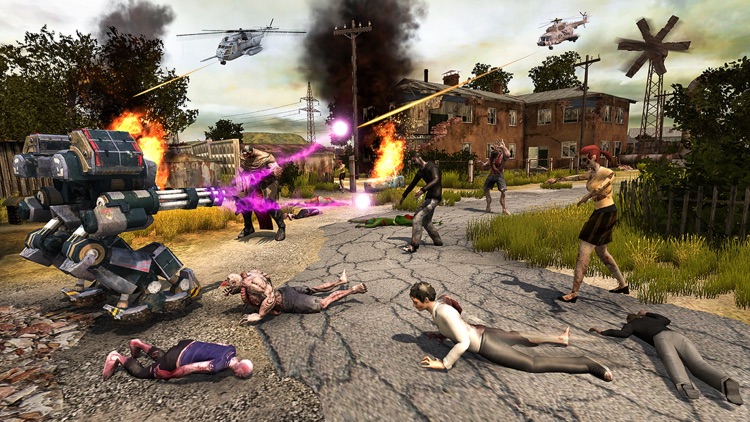 Robot Recall Zombie War Z screenshot-3