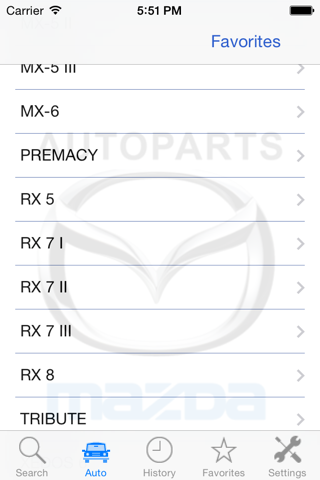 Autoparts for Mazda screenshot 3