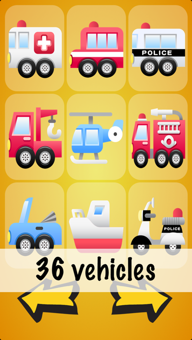 Screenshot #3 pour Vehicle Sounds for Babies Lite