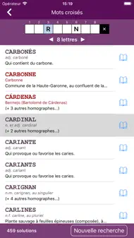 Assistant de jeux de lettres iphone bilder 2